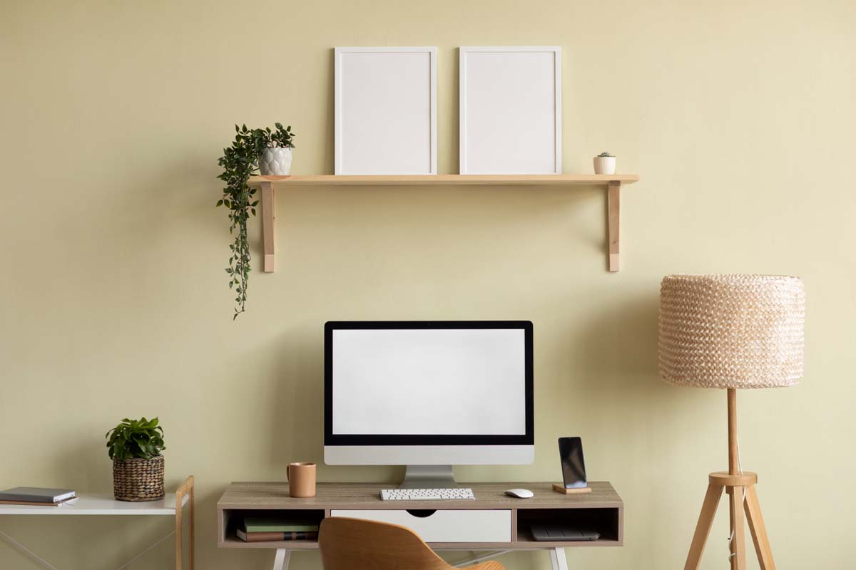Transformative Painting Ideas for a Productive Home Office​