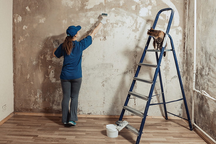 Cleaning Surfaces Before Painting