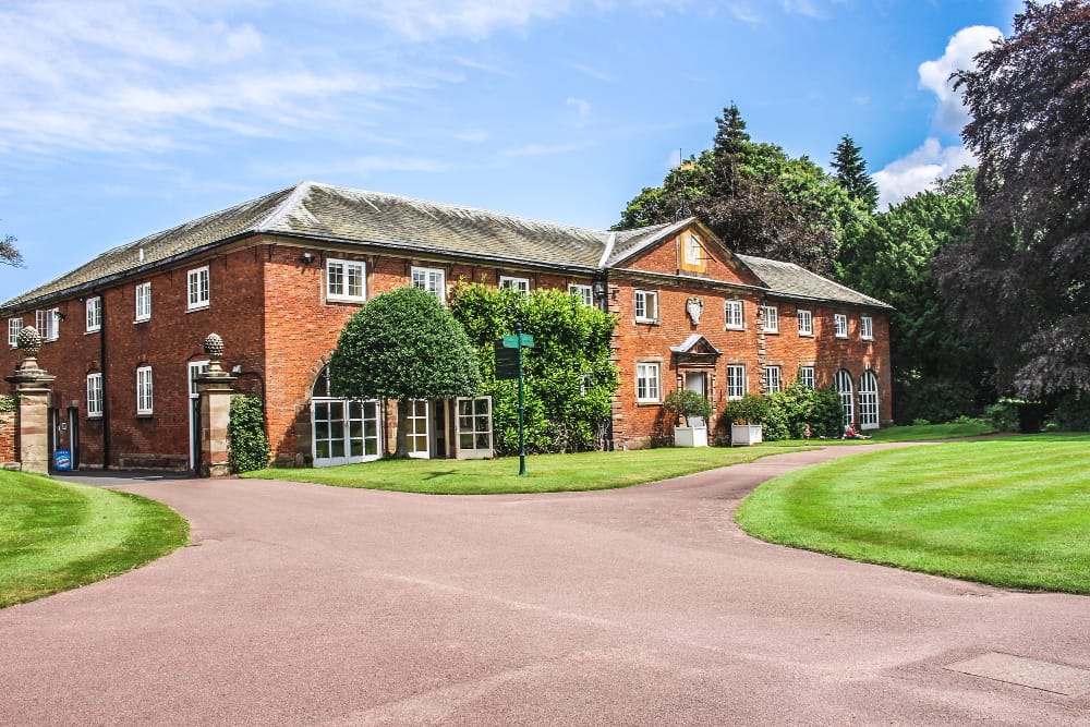 downtown area blends culture