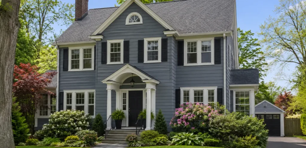 painted exterior house