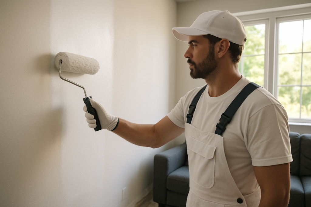 painting a room