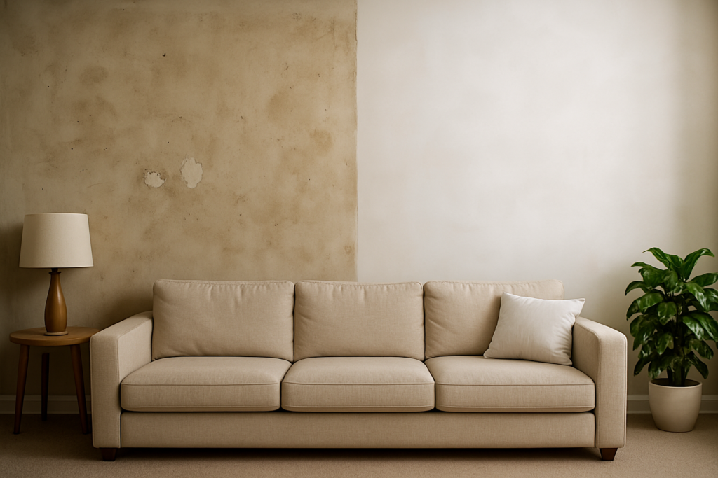 prepare walls for painting